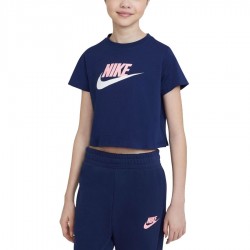 Koszulka Nike Sportswear Big Kids (Girls) Cropped TShirt DA6925 492