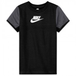 Koszulka Nike Sportswear Mixed Material Big Kids (Boys) ShortSleeve Top DA0619 010