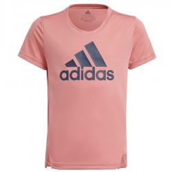 Koszulka adidas Girls D2M Big Logo Tshirt GN1441